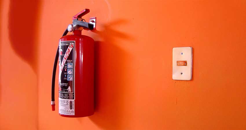 محل نصب کپسول آتش نشانی در ساختمان کجاست؟